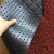 Import Double color pvc coil car mat with non skid nail backing from China