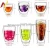 Import Double Walled Double Wall Glass Cup Perfect Coffee Cup Glass,Thermo Insulated Premium Quality Glass Cup Set from China