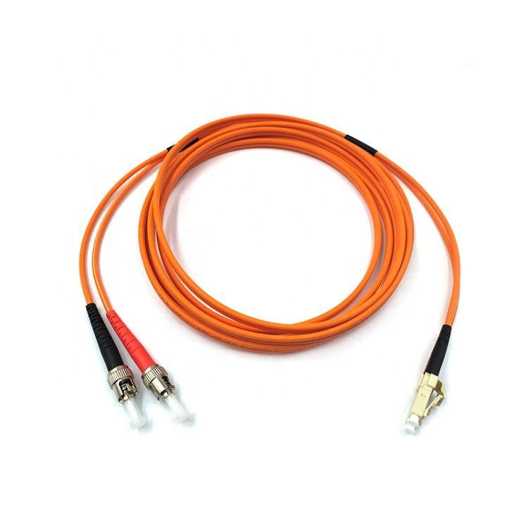 Buy Dual Core Duplex Lc To St Fiber Optic Patch Cord Ftth Multimode ...