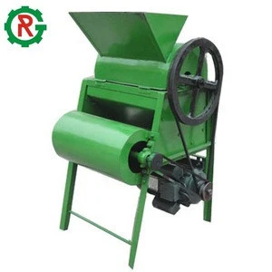 Dubai customer bought moringa seed shelling sheller peeling machine with good quality