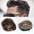 Import Durable Skin Natural Hair Men Toupee Human Hair Indian Remy Hair Clear Poly Base Human Men Replacements Black Mens Toupee from China