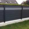 easy instal Wood Plastic Composite  WPC garden privacy fence