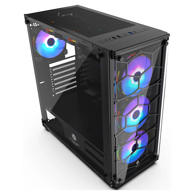 EATX PC Case Tempered Glass Gaming Computer Case