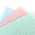 ecaina Non-Woven Fabric Washing Cleaning Cloth Towels Kitchen Towel Disposable Striped Practical Rags Wiping Scouring Pad
