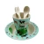 Import Eco-friendly bamboo fiber kids dinnerware set baby cutlery tableware set from China