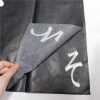 eco friendly black wrap paper packaging clothes logo wrapping tissue paper