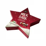 Eco-friendly Custom Star Shape Wedding Candy Gift Packaging Paper Box
