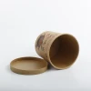 Eco Friendly Disposable takeaway food Noodle Container, Kraft Paper Bowls Hot Soup Paper Cups with Paper Flat Lid
