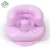 Import eco-friendly vinyl inflatable baby dining chair seat durable pvc safety foldable relax toddler bath sofa from China