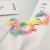 Import Elastic Rainbow Hair Tie Cord Phone Wire Hair Tie Colorful Telephone Scrunchies Rope from China