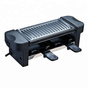 electric griller with CE / GS(EK1),stone top grill plate,350W,black