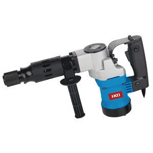 Electric jack hammer for drill hole on concrete
