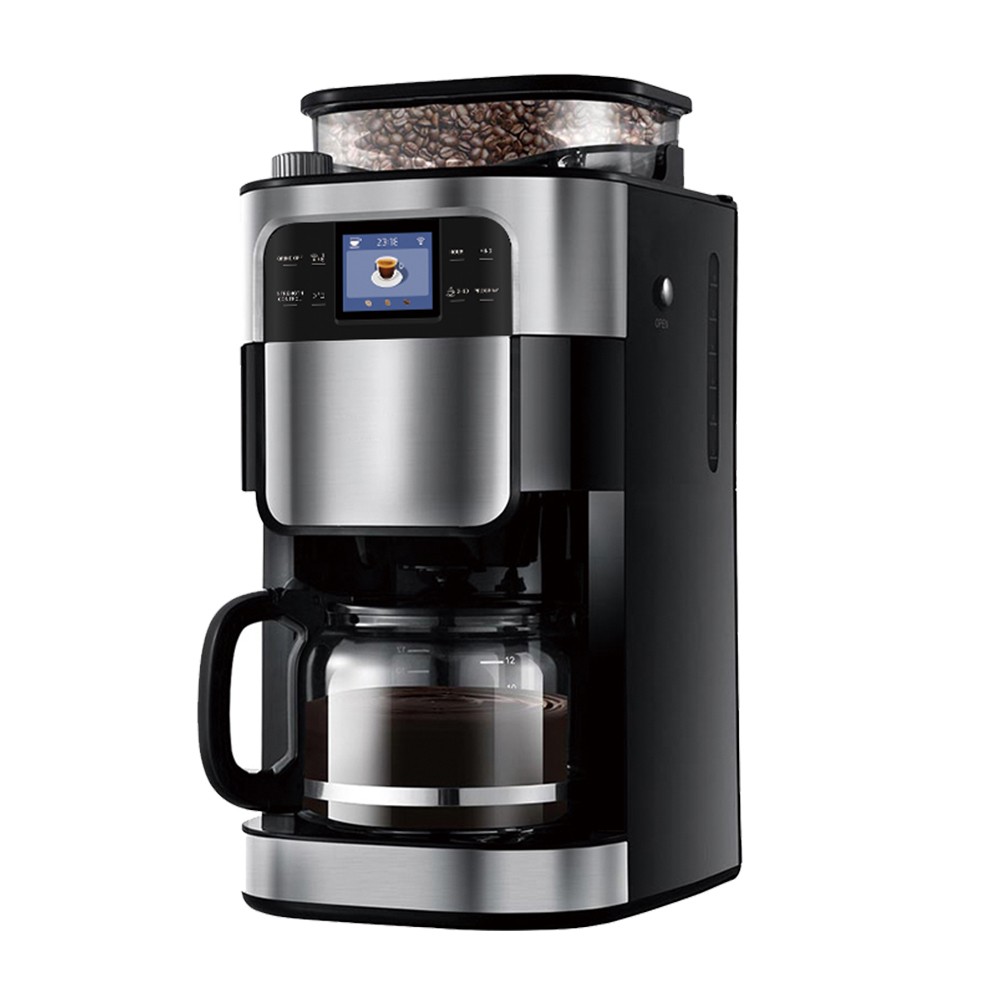 Electric smart Coffee Maker Americano Espresso WIFI Coffee Machine 1500ml Fancy Milk Foam Maker 220V/900W  Household Appliance
