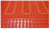 electric underfloor central heating mat kit system with cable thermostat insulation board
