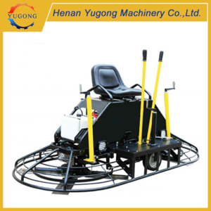 Electric walk behind ride on power trowel floater machine with low price