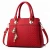 Import Embroidery leather big size women handbag lichee leather women bag handbag from China