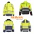 Import EN 20471 EN 11611, EN 11612 HV yellow protex modacrylic fireproof fire retardant resistant anti static jacket workwear from China