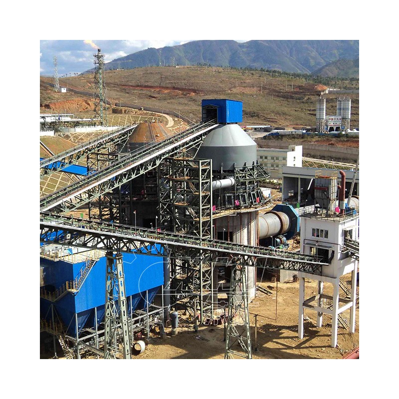 Energy-saving Dolomite Mineral Calcination Cement Rotary Kiln Plant