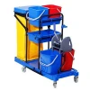 ESD Hospital Cleaning Trolleys/Multifunctional Housekeeping Maid Janitor Cart Trolley