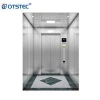 Etched stainless steel button control lift passenger elevator for hotel , office building , apartment , shopping malls