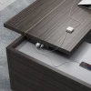 European Style Office Furniture Custom Luxury Executive Wooden Ceo Office Desk
