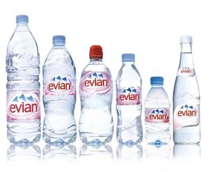 Evian Natural Mineral Water 330ML, 500ML, 750ML