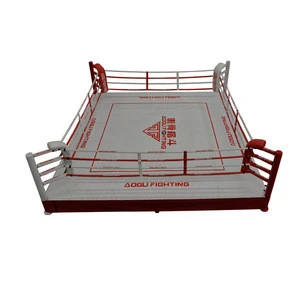 Excellent quality different size floor boxing ring price for practice
