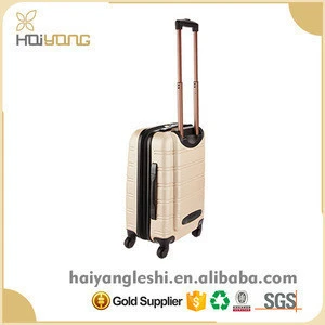 Expandable Abs Carry On Luggage for Airport Luggage Wrapping Case