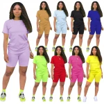 F3779 women Sports casual pants suit two-piece suit