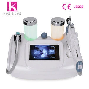 Face Deeply Cleaner Green Light Beauty Injection Microdermabrasion Meso Gun