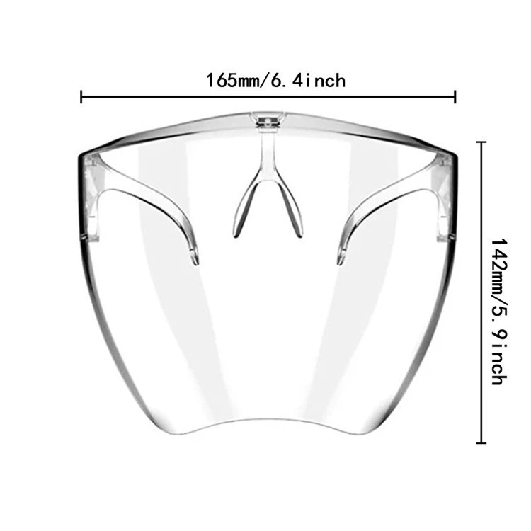 Face Protective Clear Shield Bicycle Motorcycle Face Guard Kitchen Tool Protect Face shield
