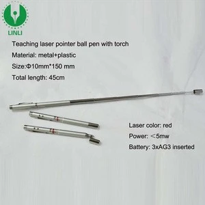Factory Custom Cheap Teaching Tools Promotional Metal Laser Light Pen Pointer With Logo