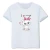 Import Factory custom cheap wholesale cotton printed short sleeve girl t shirt from China