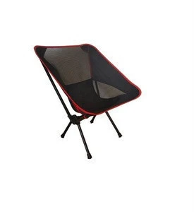 Factory direct beach chair portable fishing chair with storage pouch