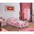 Import Factory Direct Environmental MDF  Pink Color Kids Bed Princess Bed for Girls  Race Car Bed from China