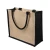 Import Factory Direct Sale Large Capacity Blank Jute Bag With Window from China