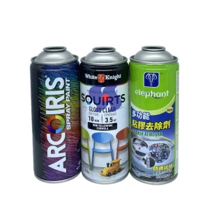 Factory graffiti empty bottle spray paint can tinplate 65X158mm empty metal aerosol tin can