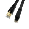 Factory High Quality Cat8 Rj45 S/FTP Communication Lan Cable 2000MHz 40Gbps Cat 8 Ethernet Patch Cable 1 Meter