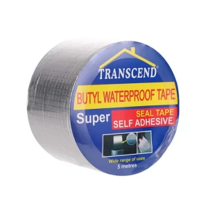 Factory price wholesale 7.5cm width 5m length aluminum foil butyl rubber tape roof repair sealant tape