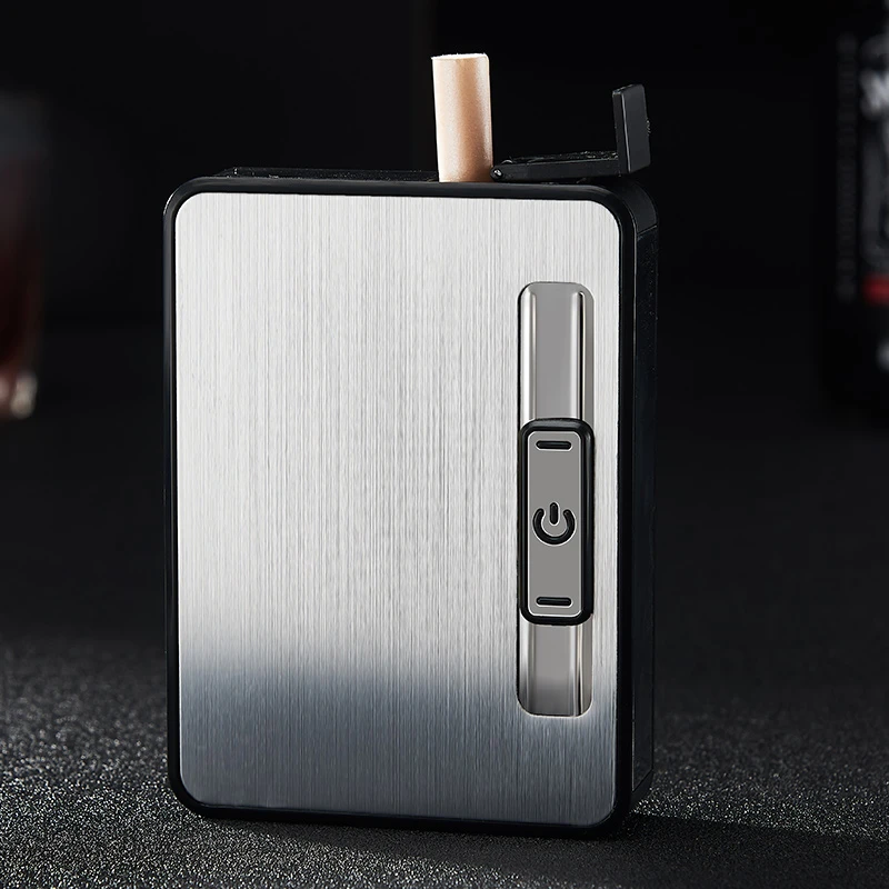 Factory selling ABS cigarette Case For Lighter Flameless Usb Smoking Lighter