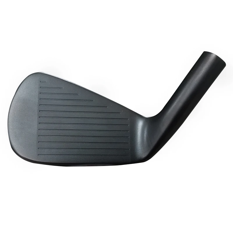 Factory Supply High Quality Custom Two Pieces CNC Forged Steel Black Golf Club Irons Head Unisex