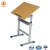 Import Factory supply simple style rotatable school desk bench plastic round chair drafting table from China