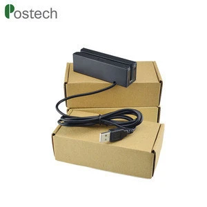 Factory whole sale price smallest portable magnetic swipe card reader MSR100 With infrared sensor