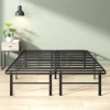 Factory Wholesale Simple style no box spring sturdy metal bed frame easy to assemble Suitable for bedroom office lunch breaks