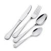 Fancy Design Stainless Steel Dinner Fork Knife And Spoon Flatware Sets