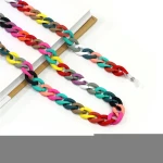 Fashion Colorful Acrylic Glasses Chain Accessories Sunglasses Chain