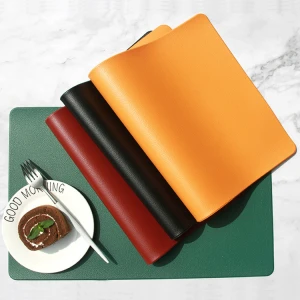 Fashion European thick PVC dining table mat