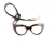 Import fashion reading glasses necklace acetate eyeglasses frame elderly care products from China