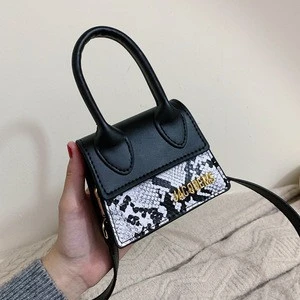 Fashion serpentine mini  woman bags luxury ladies handbags women sling bags handbags factory messenger bags famous brand