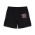 Import Fashion summer custom rubber patch woven label logo shorts for men from China